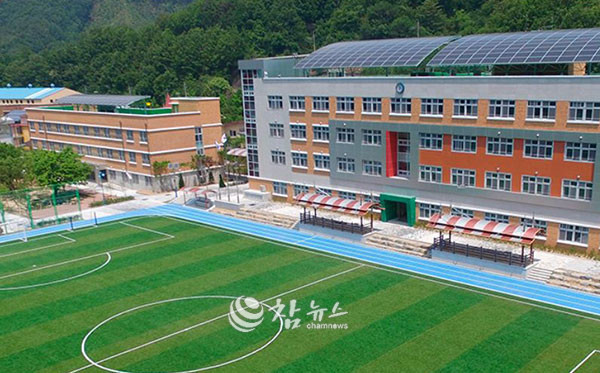 강원 정선군 함백고등학교. (사진=함백고등학교 홈페이지 캡처)