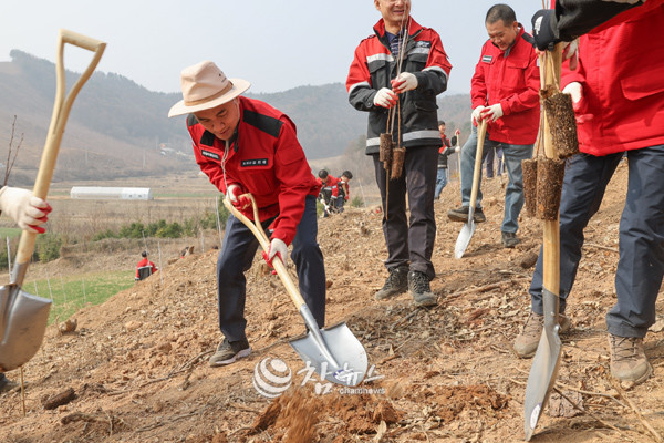 강원특별자치도는 27일 홍천군 서면 모곡리 796-1번지 일원에서 제81회 식목일 기념행사를 개최했다. (사진=강원특별자치도청 제공)