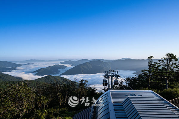 강원 정선군시설관리공단은 가리왕산 일원 생태복구 공사 시행에 따라 오는 6일부터 7월 31일까지 케이블가 운영을 임시 휴장한다. (사진=정선군시설관리공단 제공)
