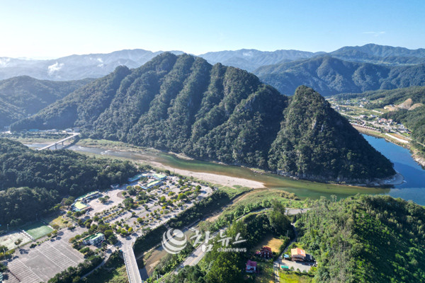 ‘홍천 9경 중 제1경’ 팔봉산 관광지. (자료사진 ⓒ홍천군)